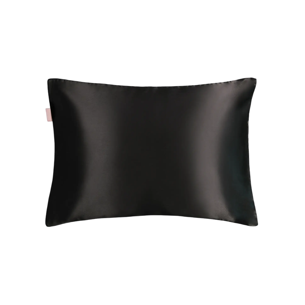 MON MOU Soft Silk Pillowcase Black - Наволочка з натуральним 100% шовком MON MOU Soft Silk Pillowcase Black - Наволочка з натуральним 100% шовком